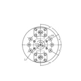 BFT Finger 2 Jaw Power Chuck - Big-tools Industrial Supply Tools for Metal Cutting